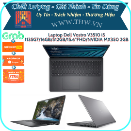 |THW| Laptop Dell Vostro V3510 i5 1135G7/16GB/512GB/15.6"FHD/NVIDIA MX350 2GB/Win 10