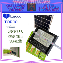 |THW| Đèn năng lượng mặt trời led 300w hàng cao cấp công suất và thông số thực